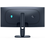 Alienware AW3425DW écran plat de PC 86,4 cm (34") 3440 x 1440 pixels Wide Quad HD QD-OLED Bleu