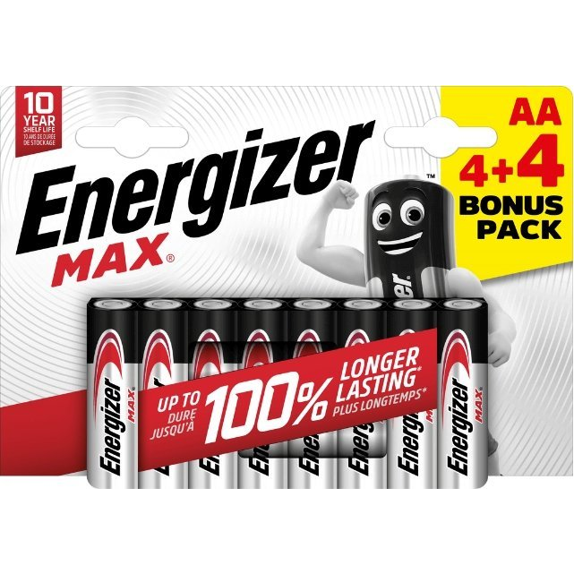 Energizer Ceruzaelem 1.5 V 8 db (EU010)