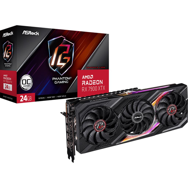 Grafická karta ASRock Radeon RX 7900 XTX Phantom Gaming OC 24 GB