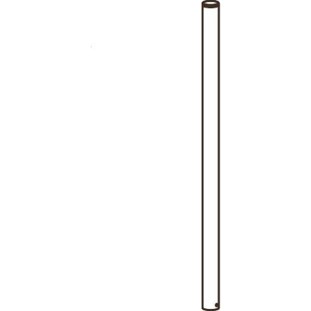 711MM POLE BLACK (20-137-200)