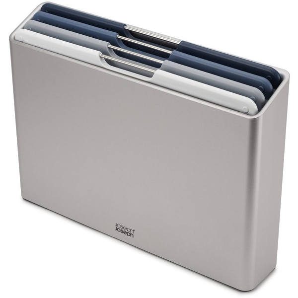 Juego De Tablas De Cortar Azules Folio™ De 4 Piezas, Codificadas Por Colores, Antideslizantes Y Apta Para Lavavajillas.