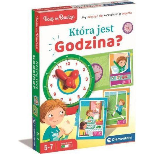 Oktatójáték Kirakó Mennyi Az Idő? Nézd, Ahogy Lengyelül Tanulok Clementoni Játék Közben 50771  28349 (560165)