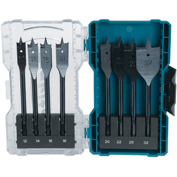 Makita Flachfräsbohrer-Set 8tlg