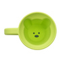 MELII 2 PCS SILICONE BEAR MUG, 145 ML, BLUE&MINT