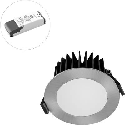 EVN L44101327 EVN Lichttechnik LED-es beépíthető lámpa LED Fixen beépített LED-es 10 W Króm (L44101327)
