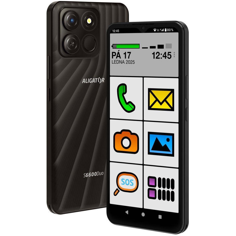 Aligator S6600 SENIOR fekete (AS6600SENBK)