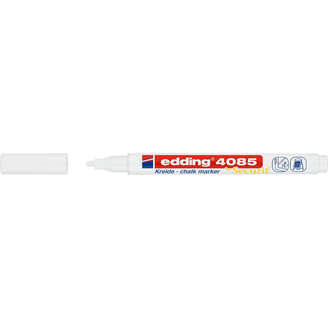 Edding 4085 4-4085049 Kréta jelölő Fehér 1 mm, 2 mm (ED-4085049)