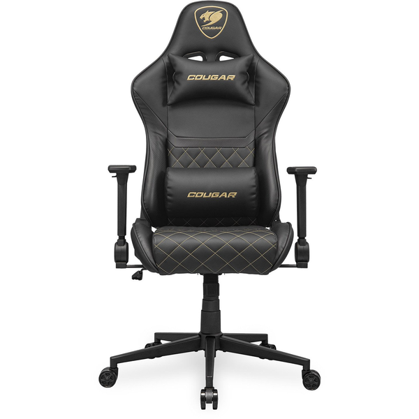 COUGAR Gaming ARMOR ONE V2 Scaun gaming universal Șezut căptușit Negru, De aur