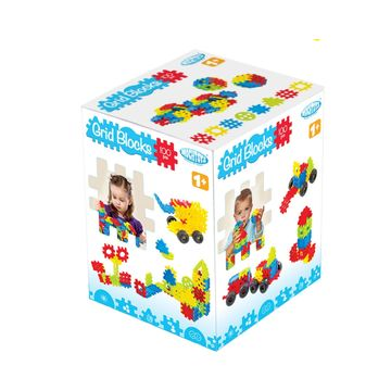 Mochtoys Gofri műanyag építőjáték kerekekkel - 100 db-os (12325) (12325)