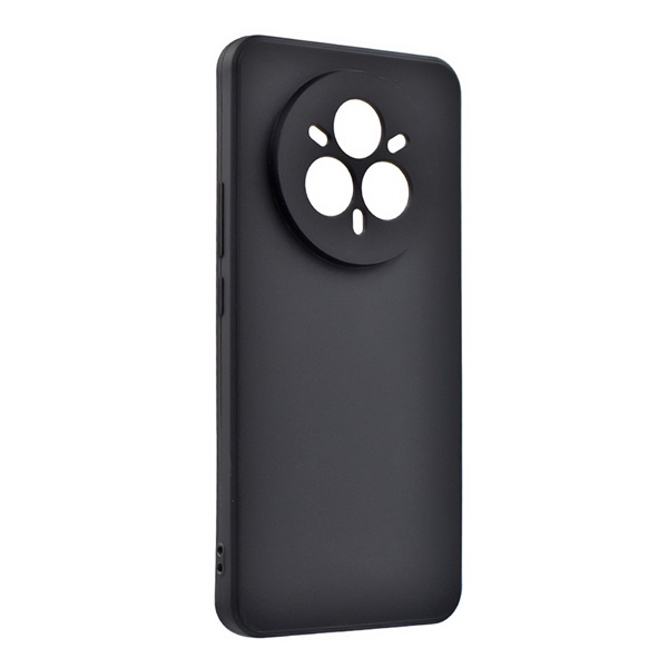 Szilikon telefonvédő (matt) FEKETE Realme 14 Pro Plus "Gigapack csomagolás" (GP-168622)