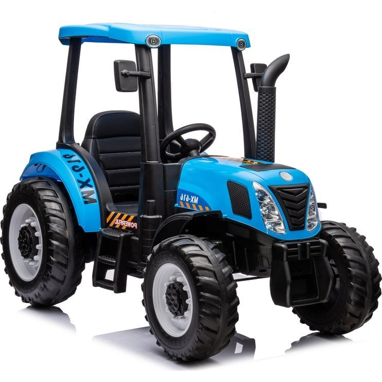 A011 Elektromos Traktor Gyermekjármű - 24 V, Kék (20010)