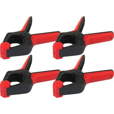 TOOLCRAFT 2226761 Rugós szorító 45 mm 6 kg, 4 db. Fogókar szorító Visszavonás:50 mm (2226761)