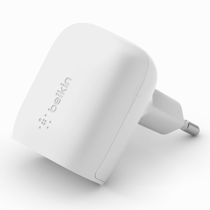 Belkin BoostCharge USB-C hálózati töltő 20W (WCA006VFWH) (WCA006VFWH)