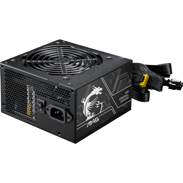 MSI MAG A750BN PCIE5 II enhed til strømforsyning 750 W 24-pin ATX ATX Sort
