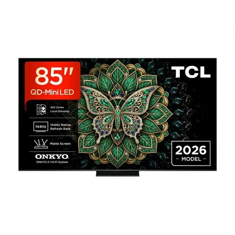 TCL C6K Pro 85C6K Pro 2,16 m (85") 4K Ultra HD Smart TV Wi-Fi Sort 1000 cd/m²