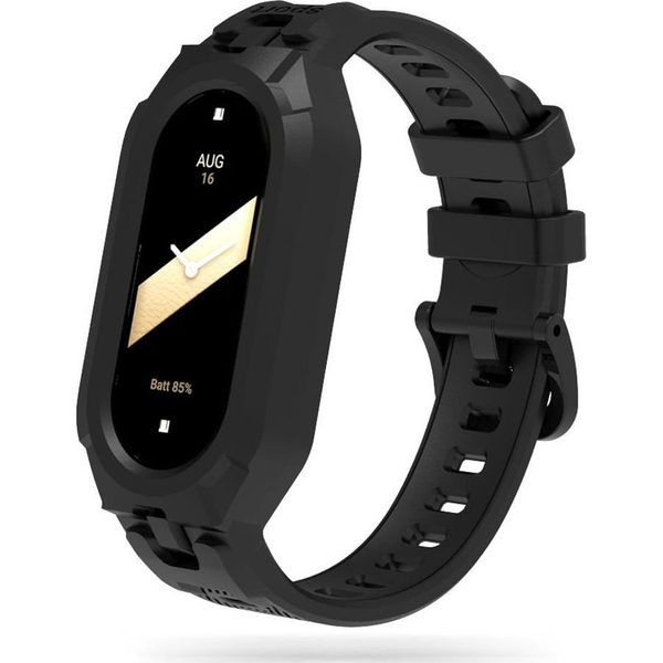 TECH-PROTECT ARMOR TRAK ZA XIAOMI SMART BAND 8 8 NFC ČRN