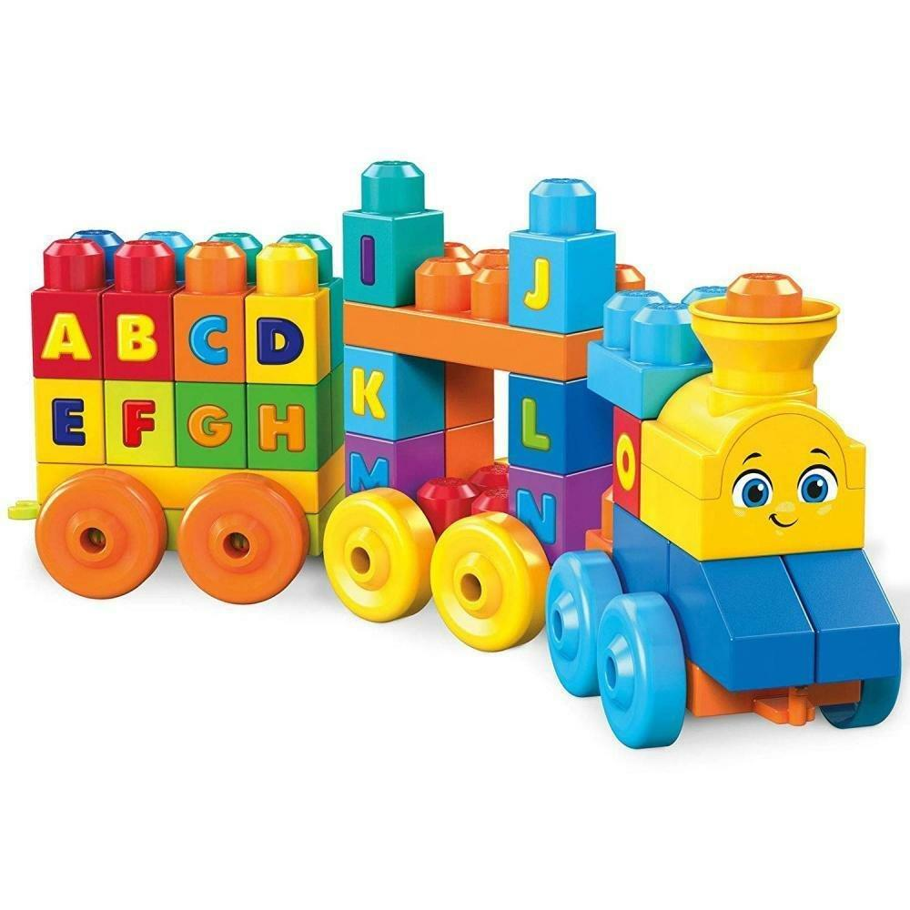 Fisher Price Mega Bloks ABC Zenélő Játékvonat (FWK22)