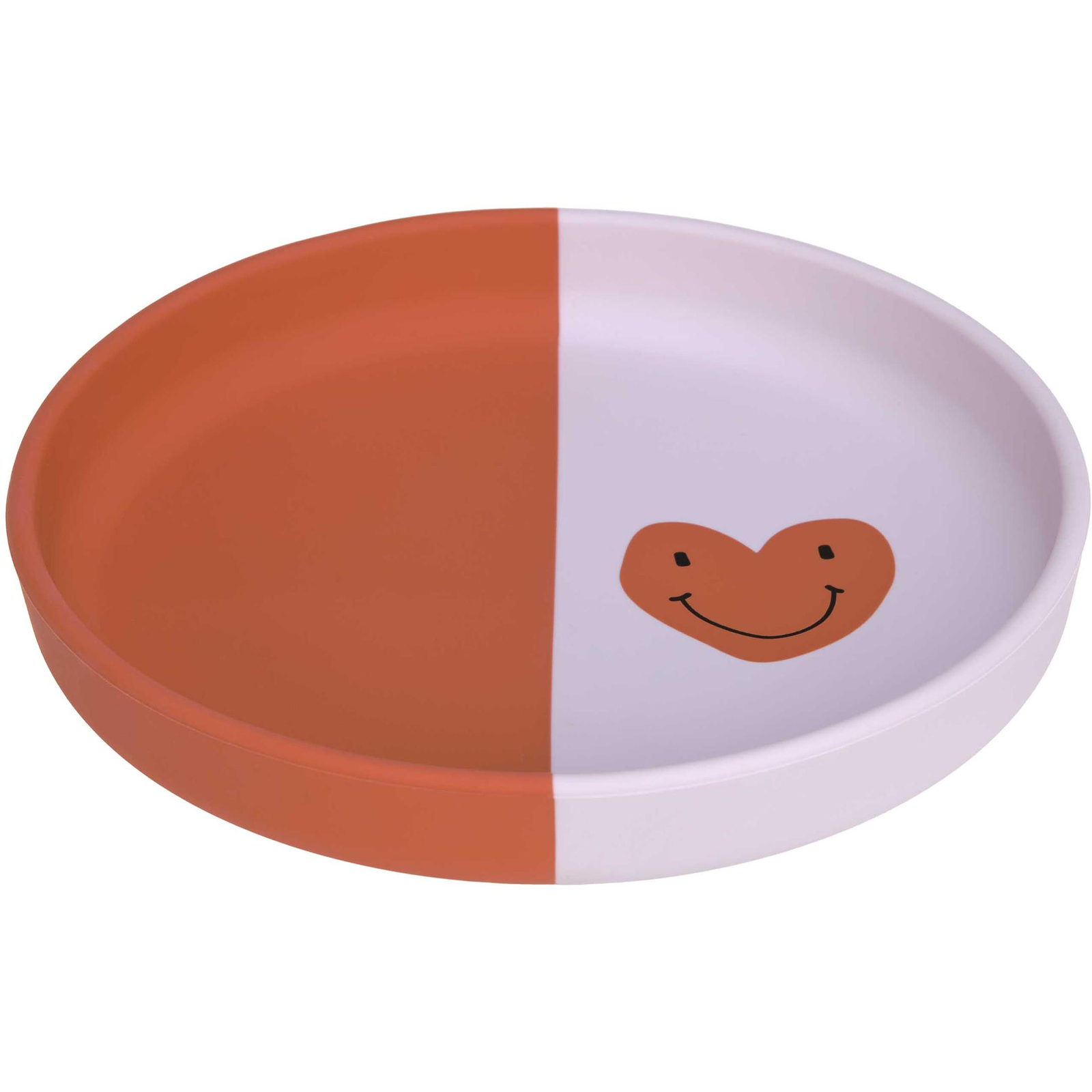 Lässig Plate Happy Rascals Heart lavender (4066239131874)