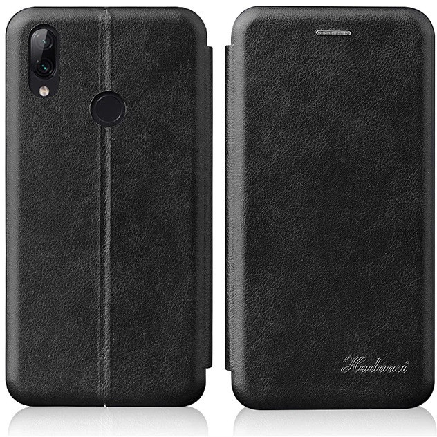 Huawei Honor 30 Pro / 30 Pro Plus, Oldalra nyíló tok, stand, Wooze Protect And Dress Book, fekete (116519)