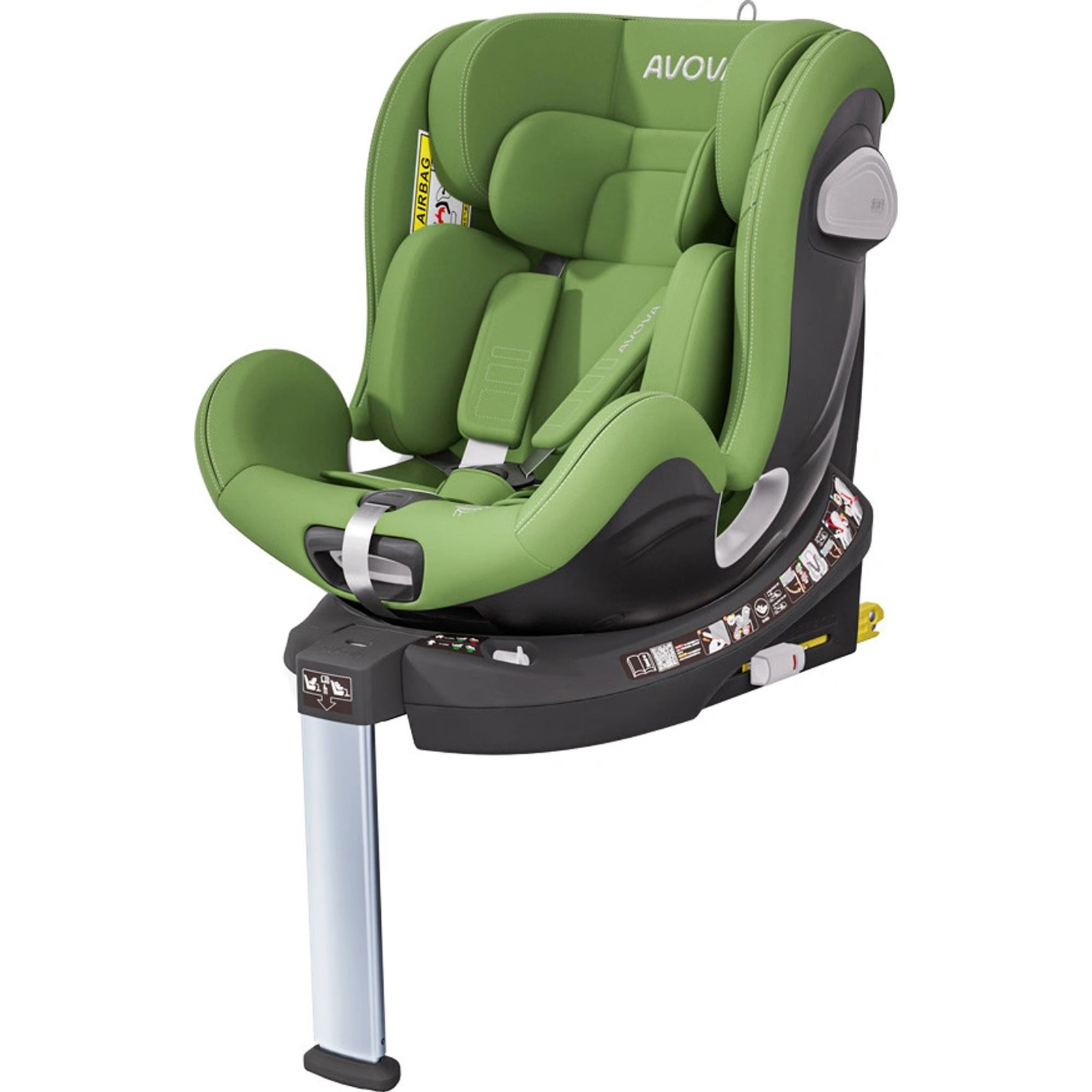 Avova Swan-fix i-Size 2024 40-125 cm Cactus Green (4260621466319)