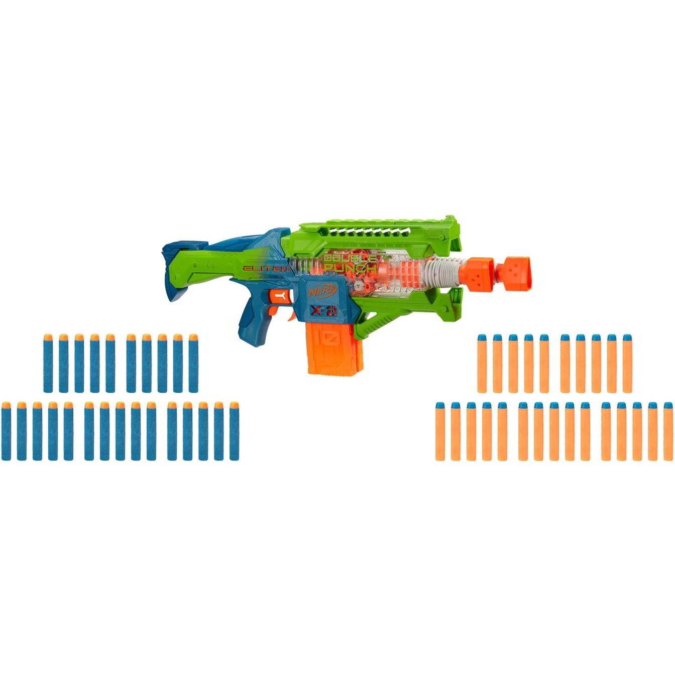 Hasbro Nerf Elite 2.0 Double Punch szivacslövő fegyver (F6363EU4)