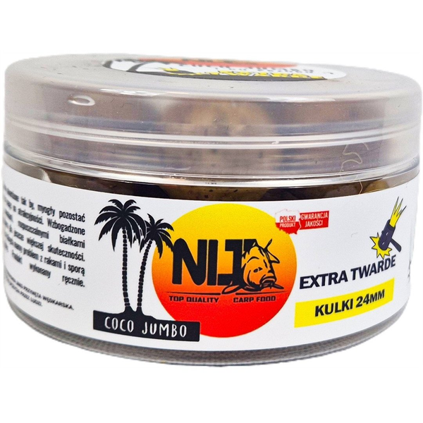 NLT - Kulki haczykowe EXTRA TWARDE COCO JUMBO 24mm