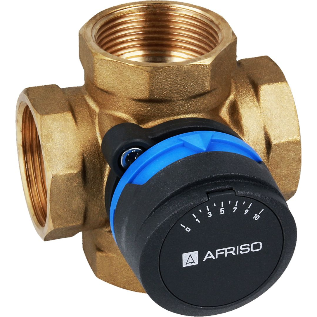 AFRISO 1348510 4-irányú forgó keverő szelep ARV 485 ProClick, DN32, Rp1 1/4", Kvs 16 (1348510)