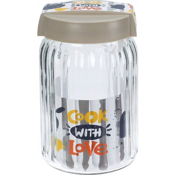 Home Styling Collection Szczelny słoik na produkty sypkie, 1,4 l