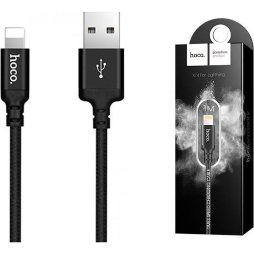 Hoco X14_LIGHT_1M_B Kábel - Apple iPhone 14 Pro, USB, Lightning (48745)