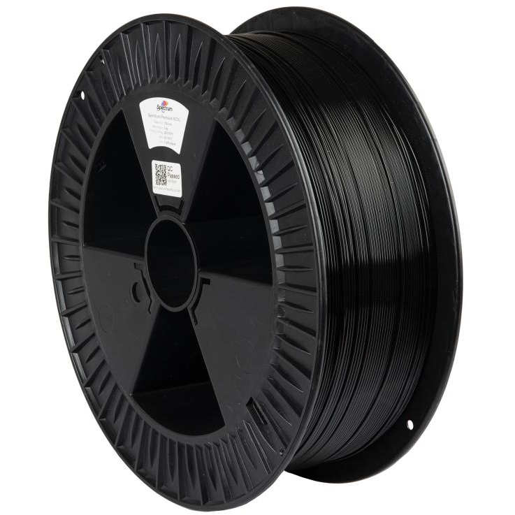 Spectrum Premium PET-G 1,75 mm, Deep Black, 2 kg (80160)