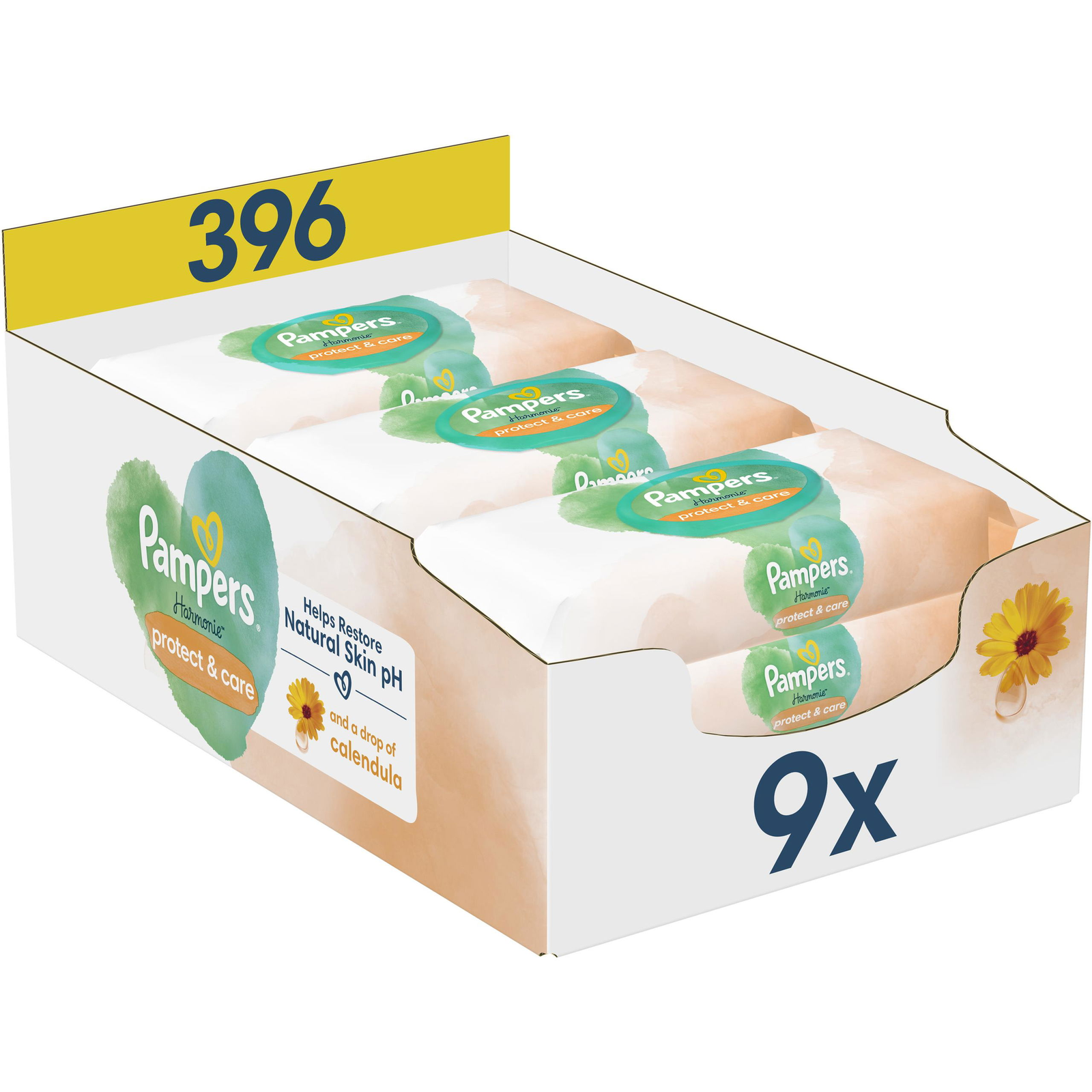PAMPERS Harmony Protect &amp; Care 9×44 db (8700216250559)