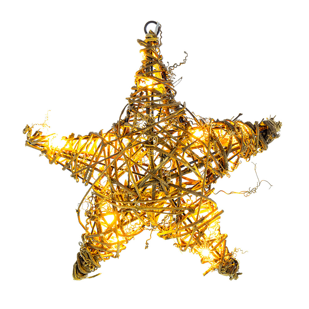 Retlux RXL 255 Világító LED rattan csillag - Meleg fehér (RXL 255)