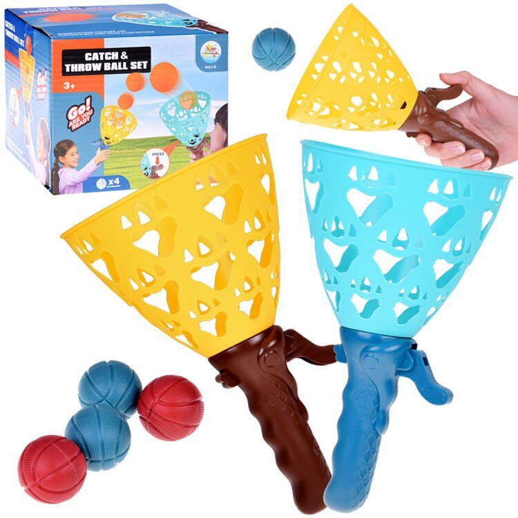 Labda Elkapó Ügyességi Játék 2 Darab Elkapóval És 4 L Darab Labdával (SP0770)