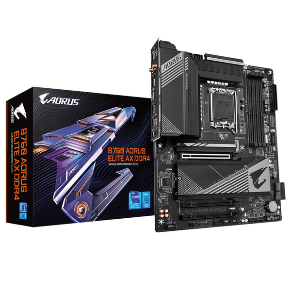 Gigabyte B760 AORUS ELITE AX DDR4 (rev. 1.0) Intel B760 Express LGA 1700 ATX