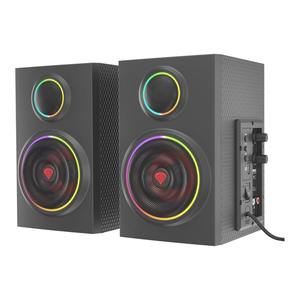 Set reproduktorů 2.0 Genesis Helium 300BT ARGB 24 W černý