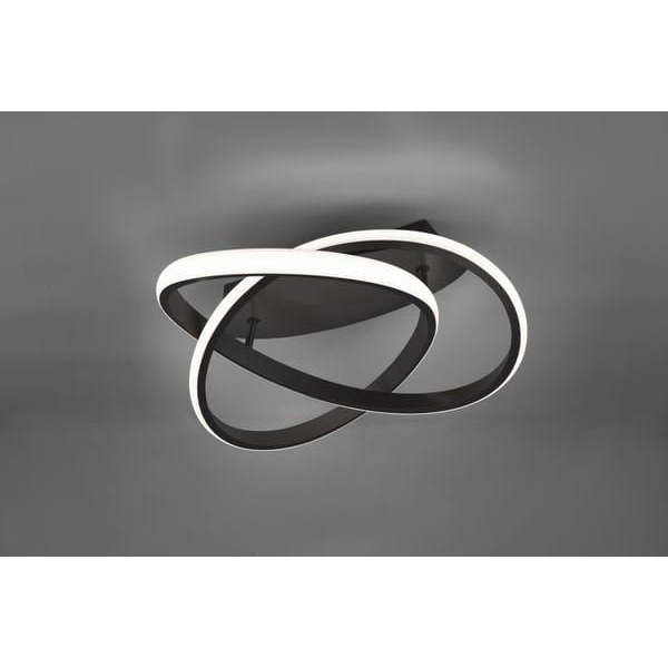 TRIO R62051132 Course fekete fényerőszabályzós LED mennyezeti lámpa (R62051132)