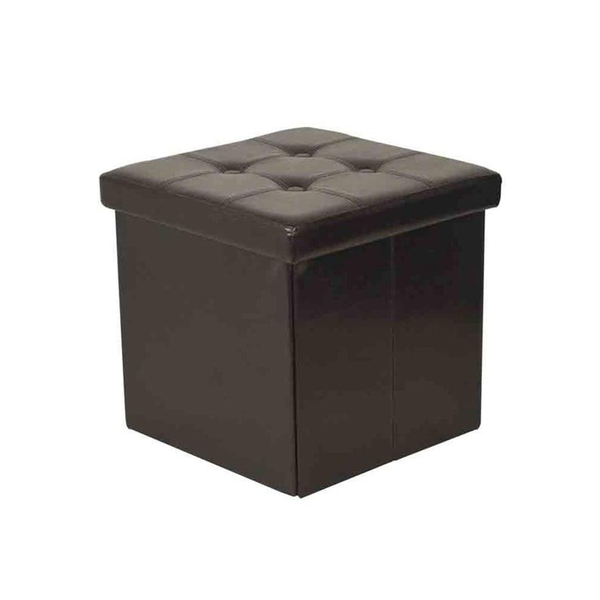 Lash Brow OTTOMAN XYF2108B BROWN ARTIFICIAL LEATH