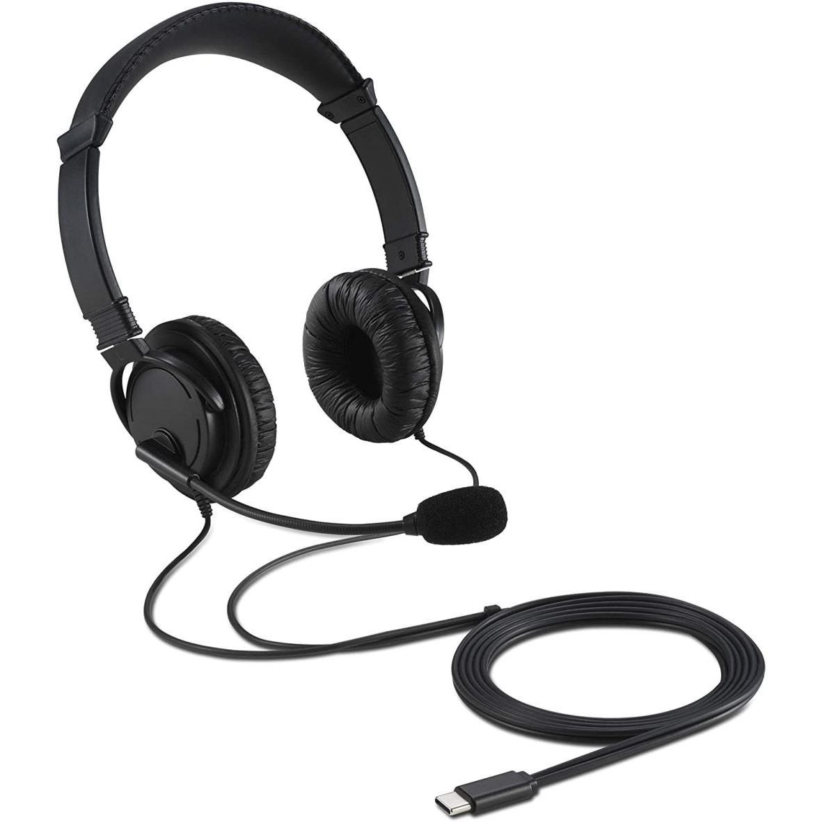 Kensington USB-C headset fekete (K97457WW) (K97457WW)
