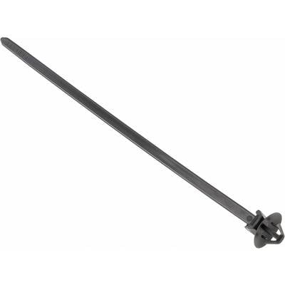 Benyomó-tartó kábelkötegelő 160 x 4,6 mm, fekete, 1 db, HellermannTyton 126-00075 T50SOSKSFT5,4E (126-00075)