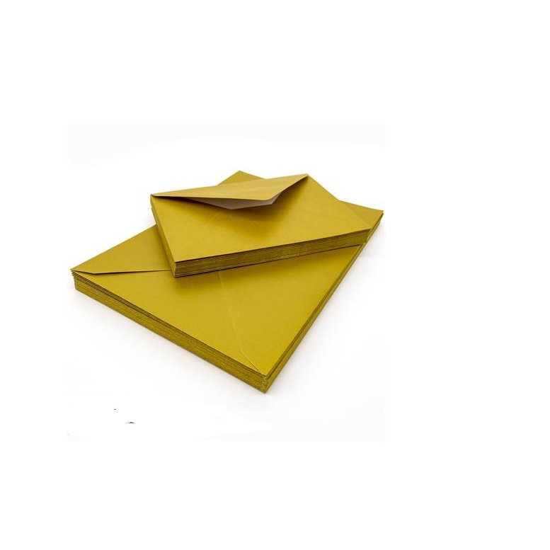 Pukka PadGold Szilikonos (114x162mm) C6 boríték sárga (25 db / csomag) (9063-ENV)