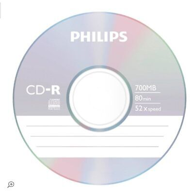 Philips 8710895778176 CD-uri blank CD-R 700 Mega bites 52x 10 buc.