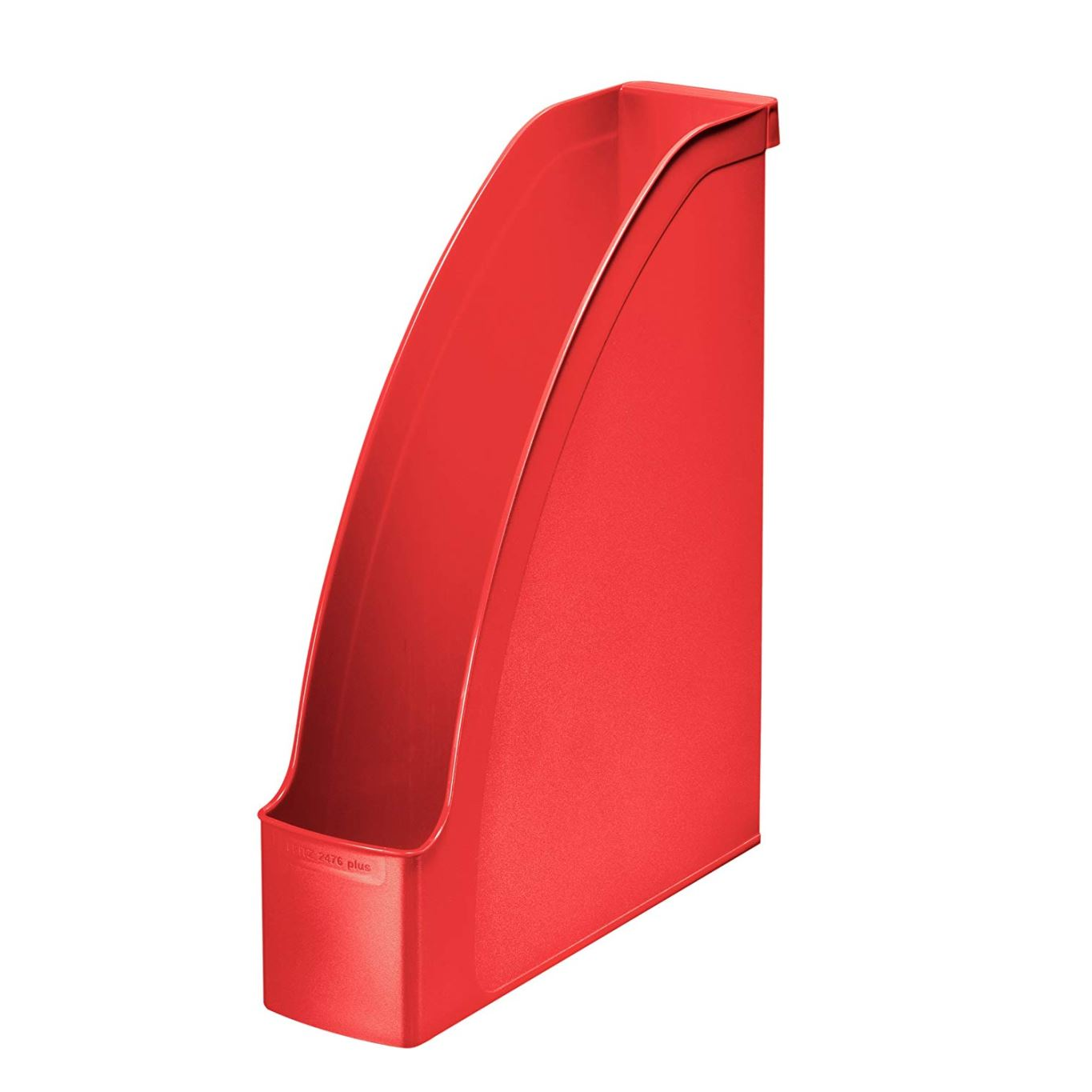 Leitz "Plus" iratpapucs piros (24760025) (E24760025)