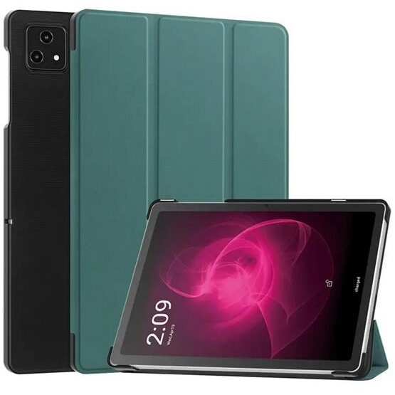Telekom T Tablet 5G (10,36"), skládací pouzdro, trojité, tmavě zelené