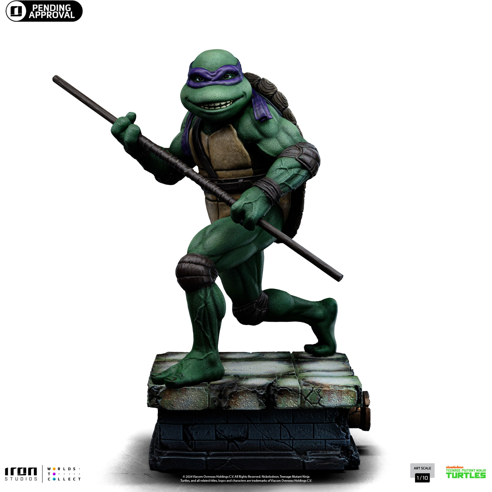 Teenage Mutant Ninja Turtles Movie - Donatello - Art Scale 1/10 (618231956463)