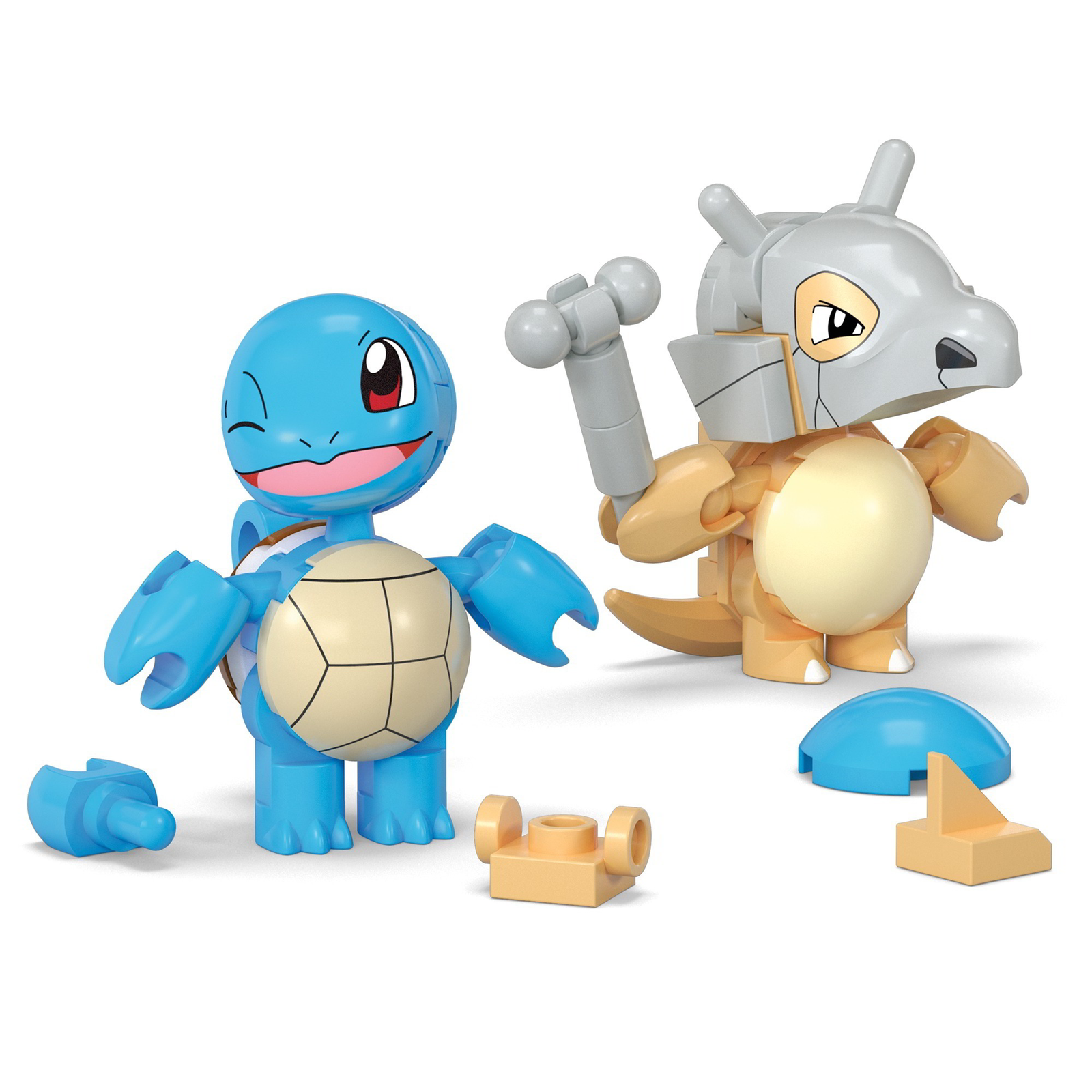 Mattel HXP15 MEGA Pokémon 2db Pokéball készlet - Squirtle és Cubone építőjáték (HXP15)