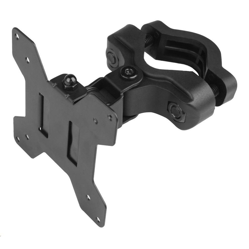 Techly monitortartó kar oszlopra 13-30'' 10kg VESA állítható fekete (103793) (103793)