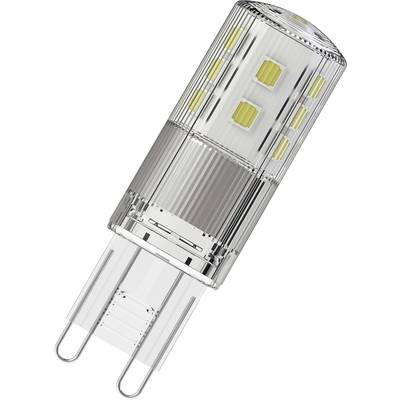 OSRAM HOMELIGHTING 4058075607286 LED EEK F (A - G) G9 elem forma 3 W = 30 W Melegfehér (Ø x H) 16 mm x 52 mm 1 db (4058075607286)