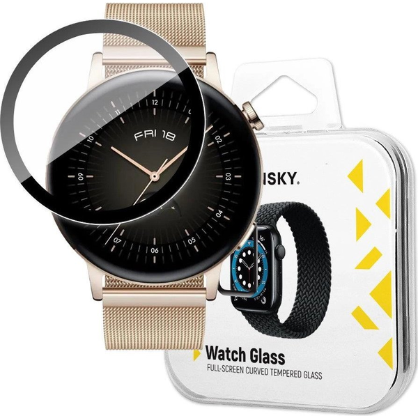  Wozinsky Wozinsky Watch Glass hybrydowe szkło do Huawei Watch GT 3 46 mm czarny