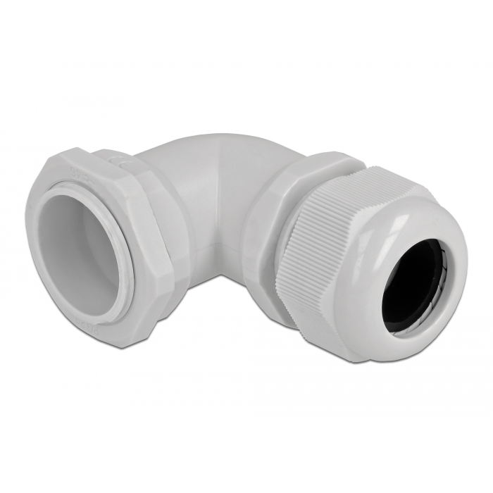 Delock Kábel tömszelence PG29 90 hajlított szürke (60338) (60338)