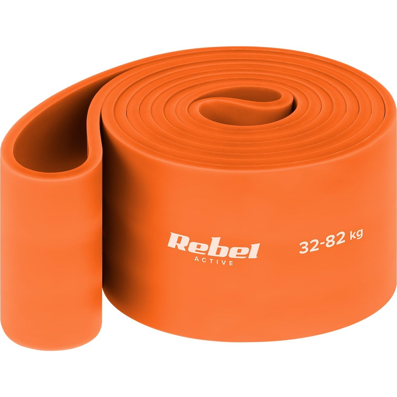 Latex Edzőgumi - Power Band Pl-7, Narancssárga 32-82 kg Rebel Active (RBA-3000-7)